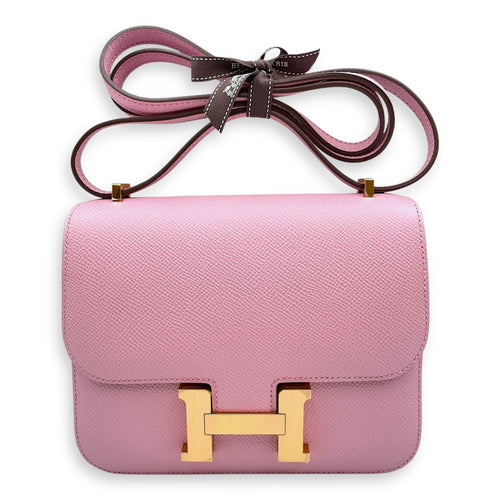 Constance 18 Mauve Sylvestre in Epsom Rose Gold hardware