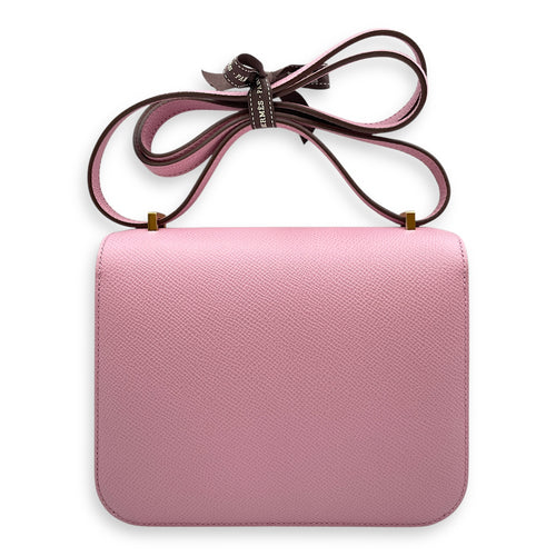 Constance 18 Mauve Sylvestre in Epsom Rose Gold hardware