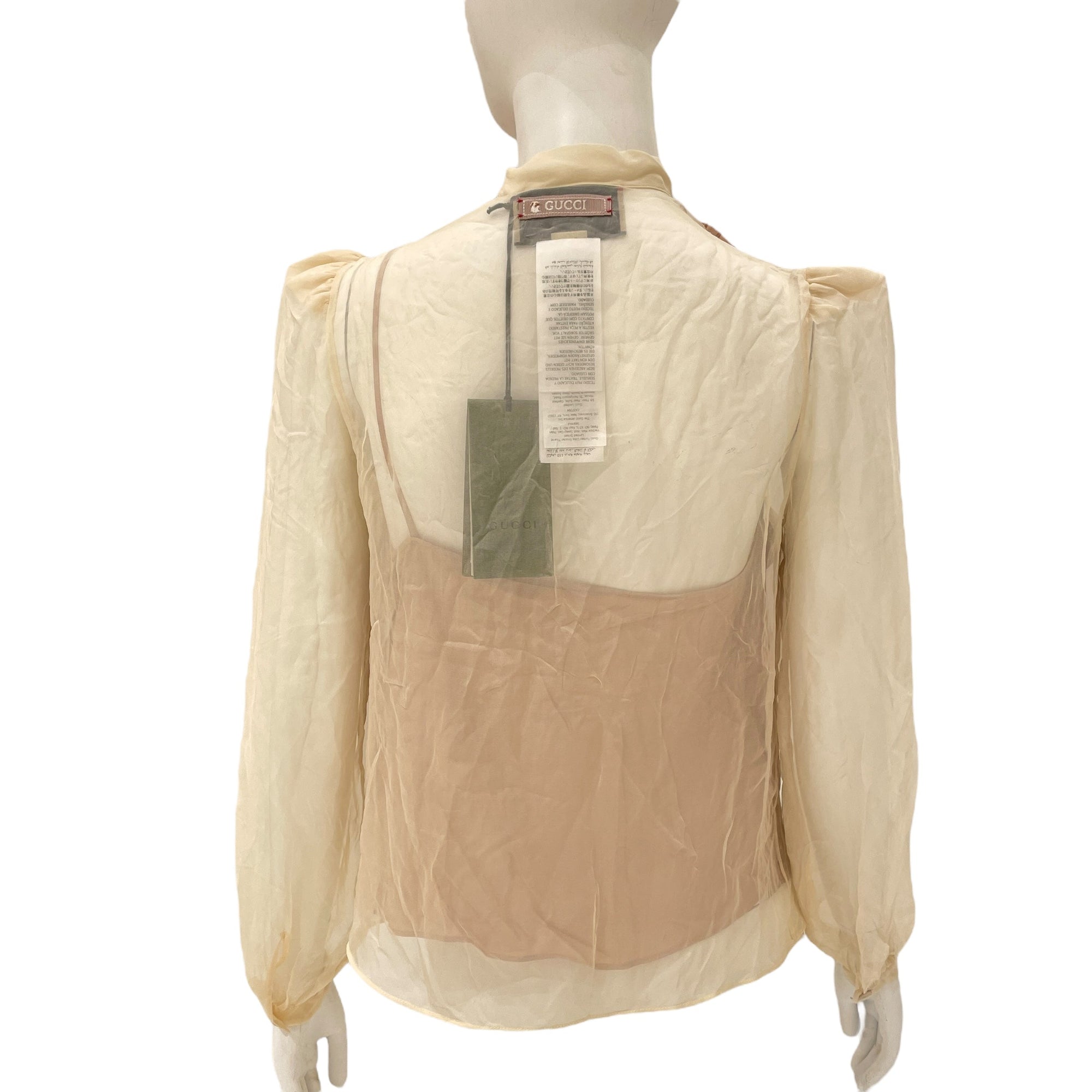 Ready to wear 38 Beige Ready-To-Wear in Silk CL2507-13850 2