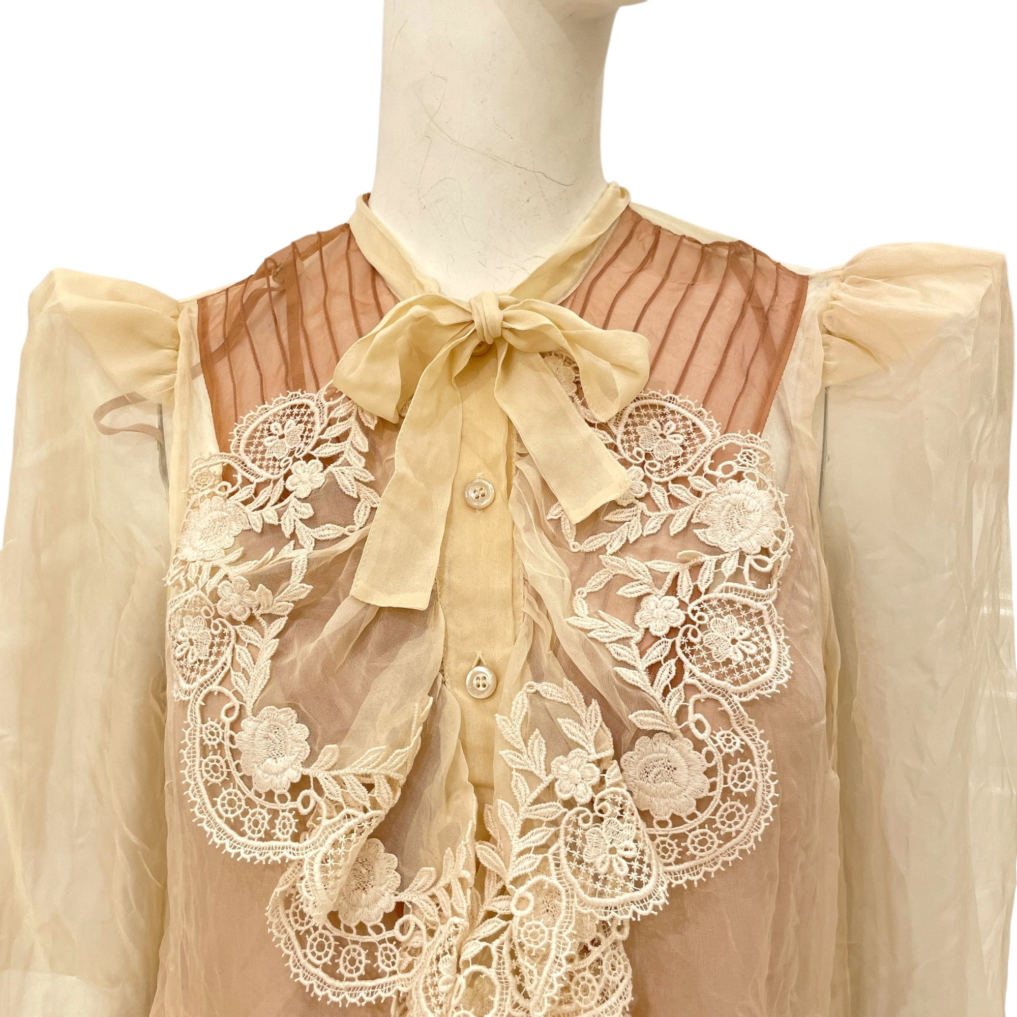 Ready to wear 38 Beige Ready-To-Wear in Silk CL2507-13850 3