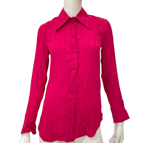 Blouse 36 Pink Ready-To-Wear in Silk CL2507-13880 1