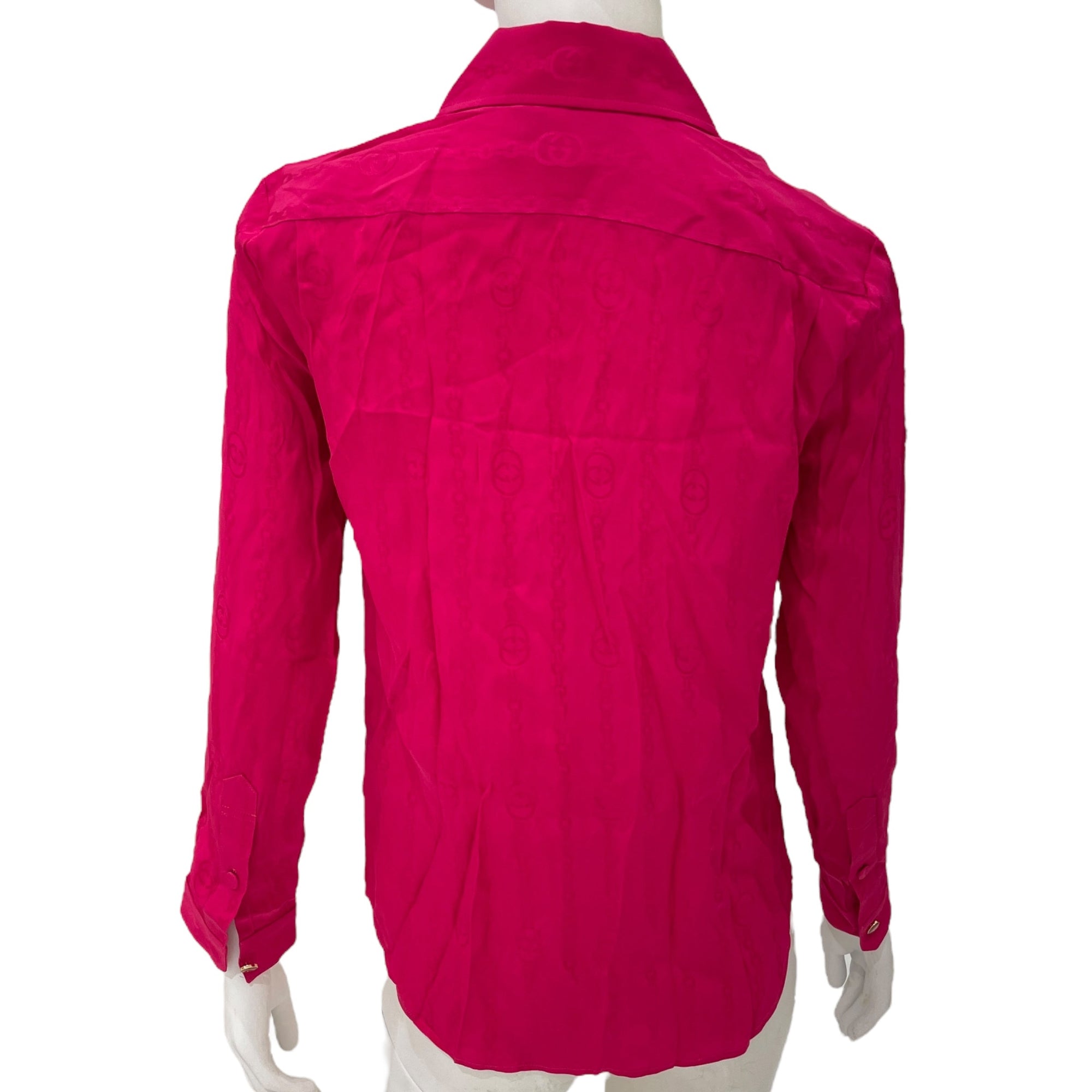 Blouse 36 Pink Ready-To-Wear in Silk CL2507-13880 2