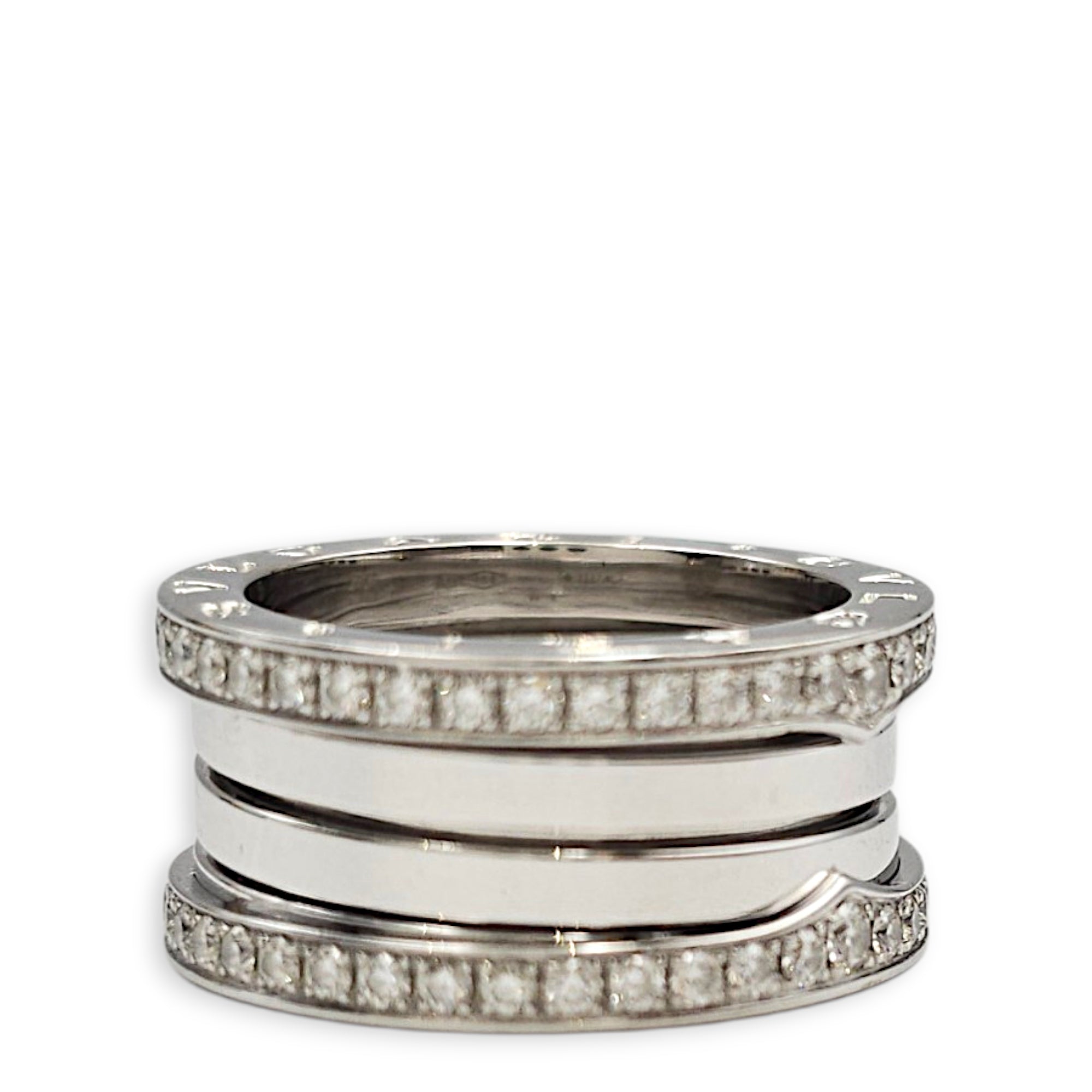 B.Zero 1 55 Three Band Ring in White Gold Hardware CL2509-15880 3