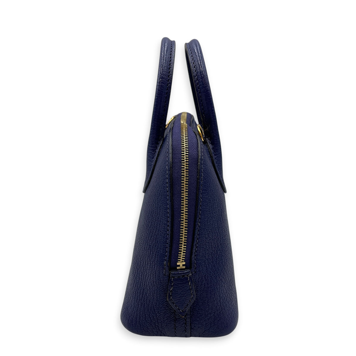 Bolide 1923 Mini Blue Encre  in Chevre Mysore Gold hardware