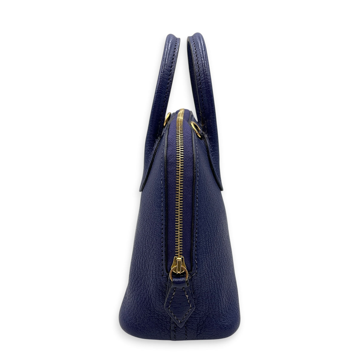 Bolide 1923 Mini Blue Encre  in Chevre Mysore Gold hardware
