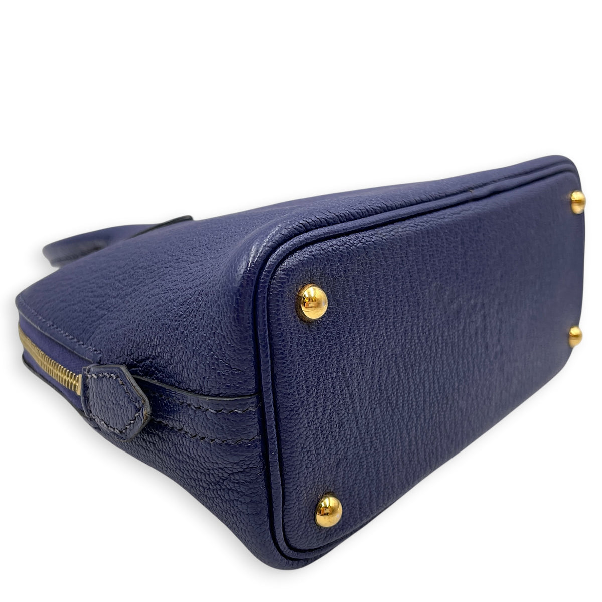 Bolide 1923 Mini Blue Encre  in Chevre Mysore Gold hardware