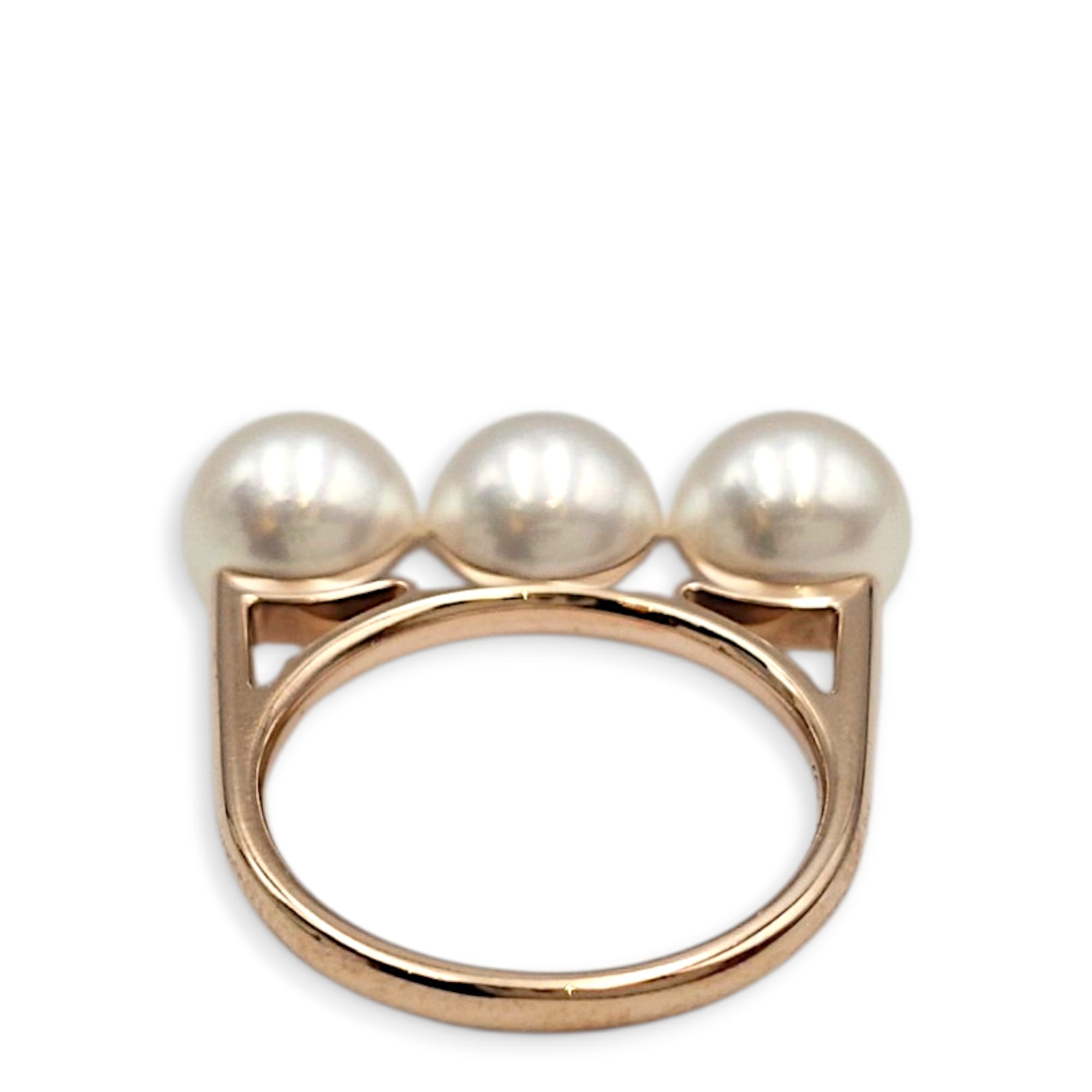Balance Era Akoya Pearl  Ring in Rose Gold Hardware CL2510-16218 2