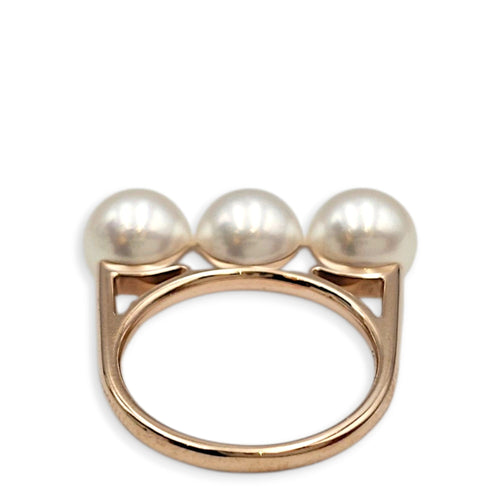 Balance Era Akoya Pearl  Ring in Rose Gold Hardware CL2510-16218 2