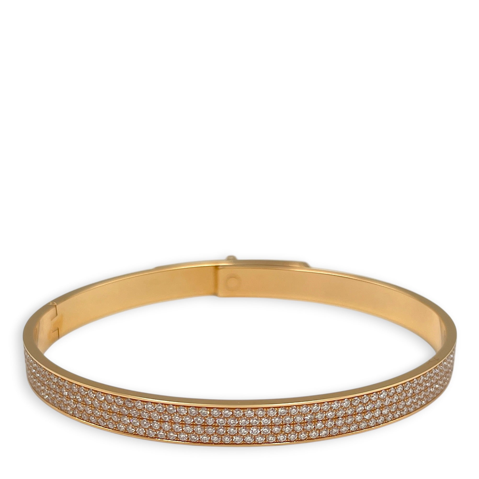 Kelly PM Full Pave SH Rose Gold hardware CL2510-16487 2