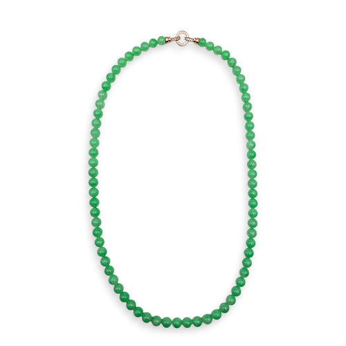 Burmese Necklace in Green CL2511-16651 1