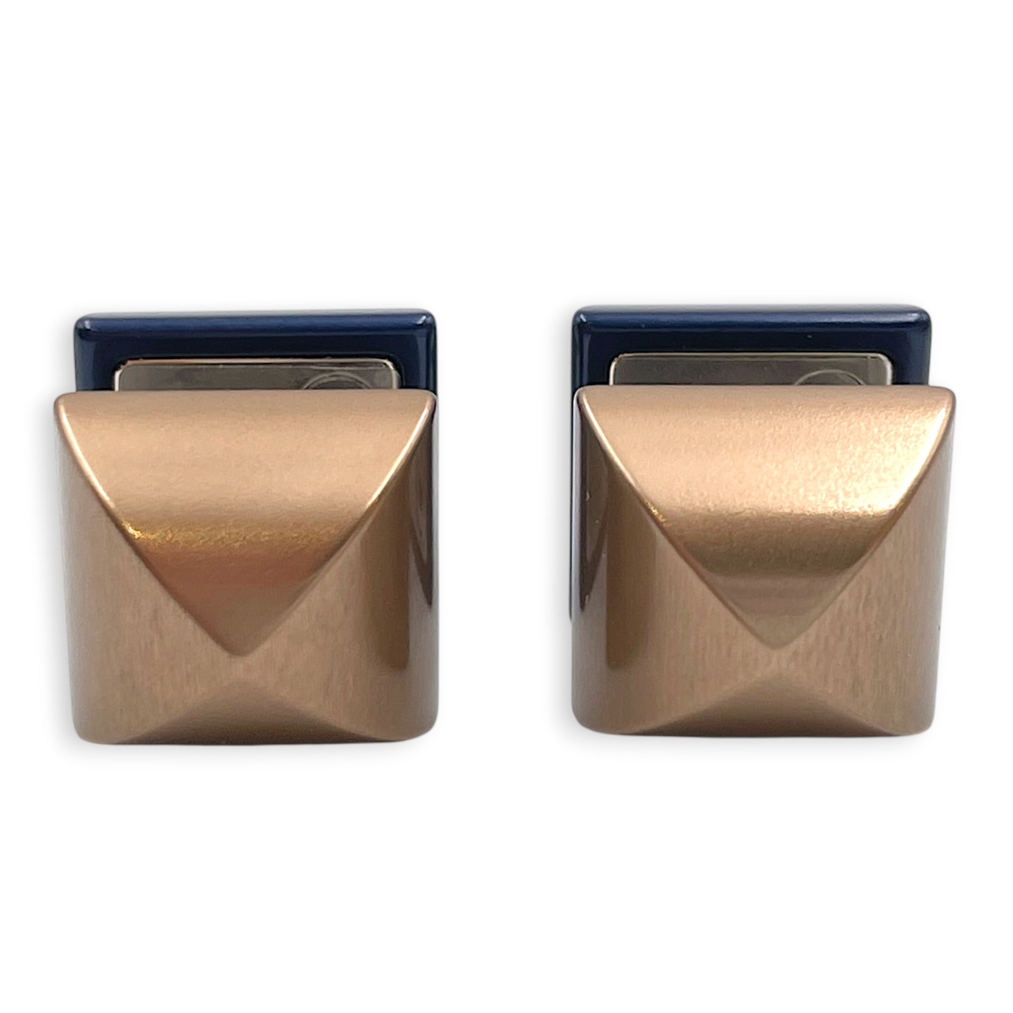 Medor Alu Midnight/Gris Stud Earrings Anodized Aluminium hardware CL2511-16829 2