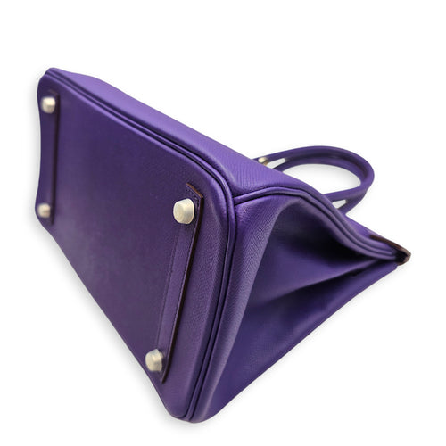 Birkin 30 Crocus in Epsom Palladium hardware