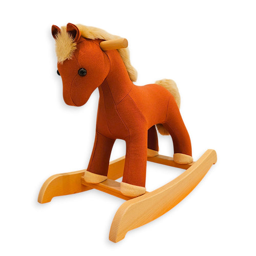 Hermy Rocking Horse Terracotta Toy CL2511-16876 1