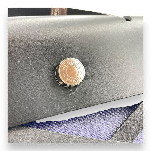 Herbag 39 Black/Blue Encre in Vache Hunter/Toile H Berline Palladium hardware