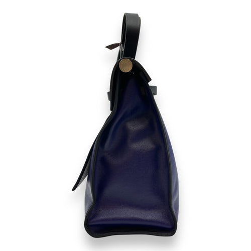 Herbag 39 Black/Blue Encre in Vache Hunter/Toile H Berline Palladium hardware