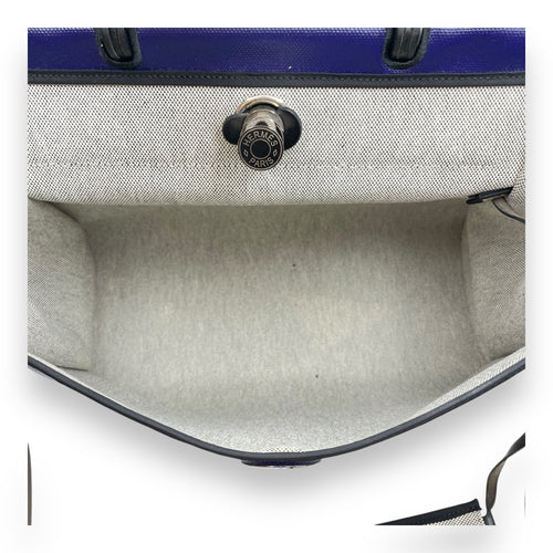 Herbag 39 Black/Blue Encre in Vache Hunter/Toile H Berline Palladium hardware CL2511-17003 6