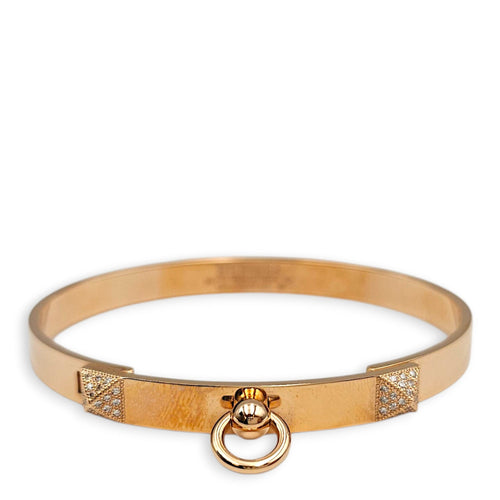 Collier de Chien, Small Model, 48 Diamonds, 0.24 Carat SH Bracelet in Rose Gold Hardware CL2511-17227 1