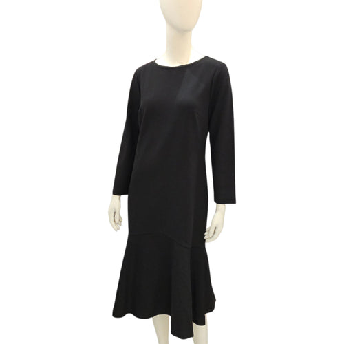Long-Sleeved Dress L Black Ready-To-Wear in Viscose Gold hardware CL2511-17233 1