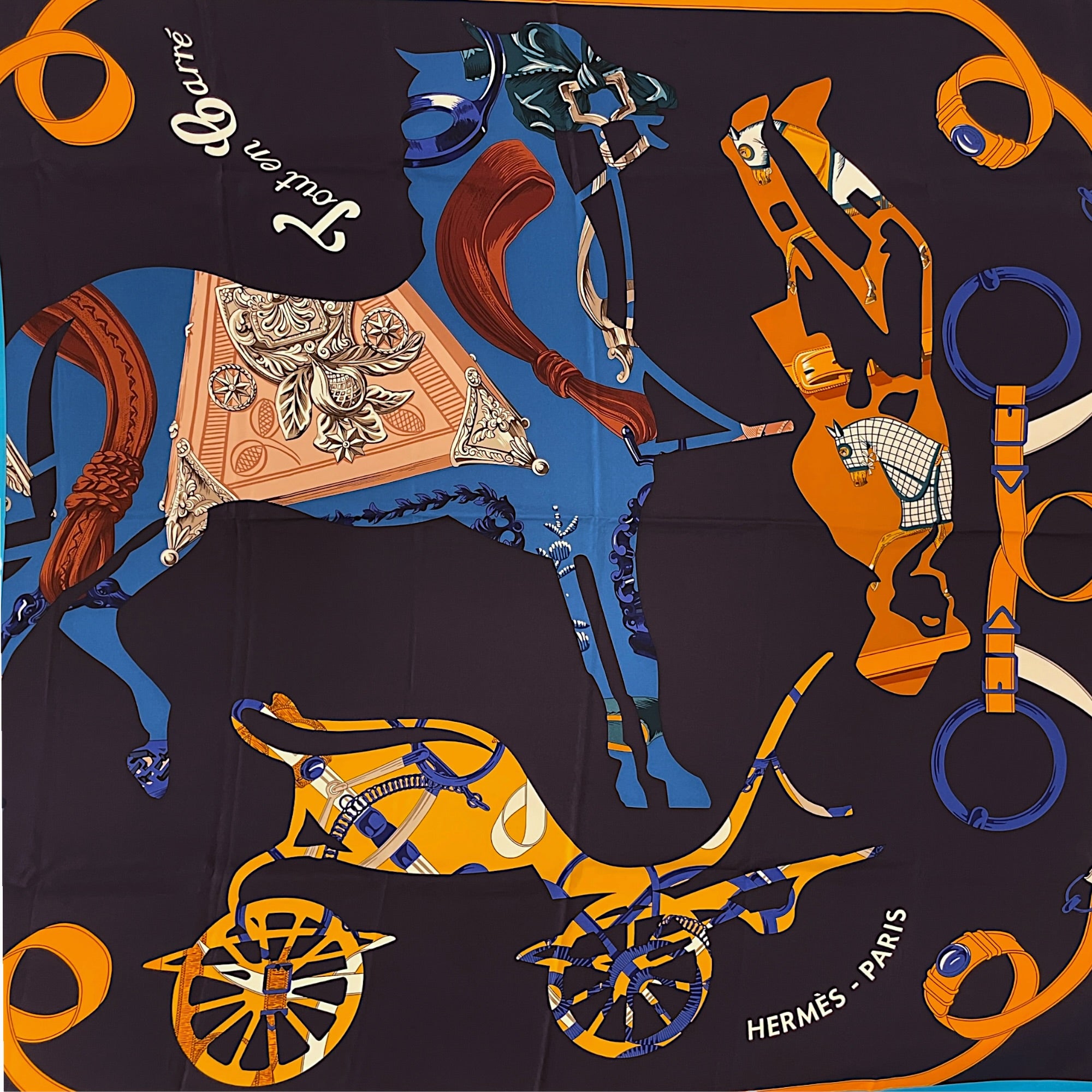 Tout en Carre Scarf 140 Multi-colour Scarf