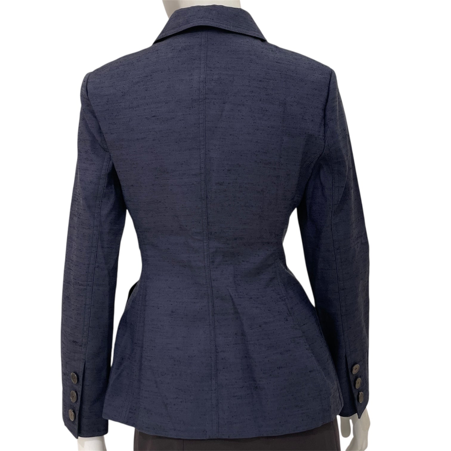 Slim Jacket 36 Black Ready-To-Wear in Cotton CL2511-17318 2