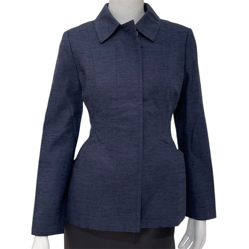 Slim Jacket 36 Black Ready-To-Wear in Cotton CL2511-17318 1
