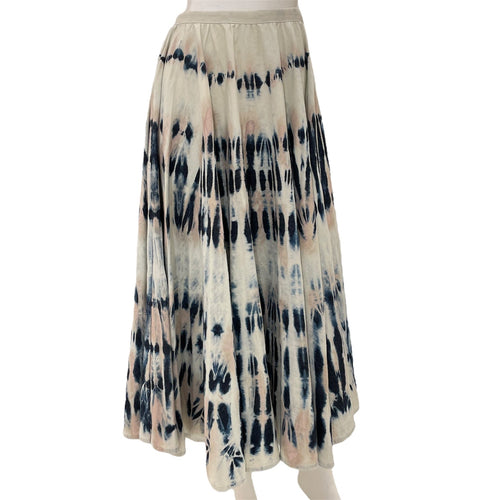 Dior Dye Cotton Flare Skirt Size 34 Blue Ready-To-Wear CL2511-17325 1