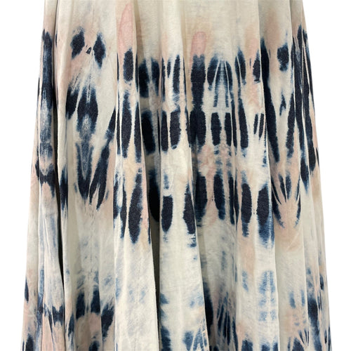 Dior Dye Cotton Flare Skirt Size 34 Blue Ready-To-Wear CL2511-17325 3