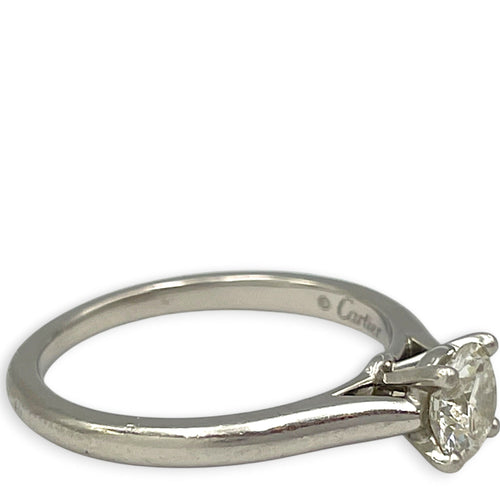 Solitaire, 0.7 Carat 55 Ring in Platinum Hardware CL2511-17357 4