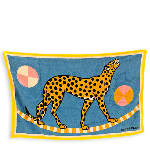 Le Guepard en Equilibre Multi-colour Beach Towel CL2511-17371 1