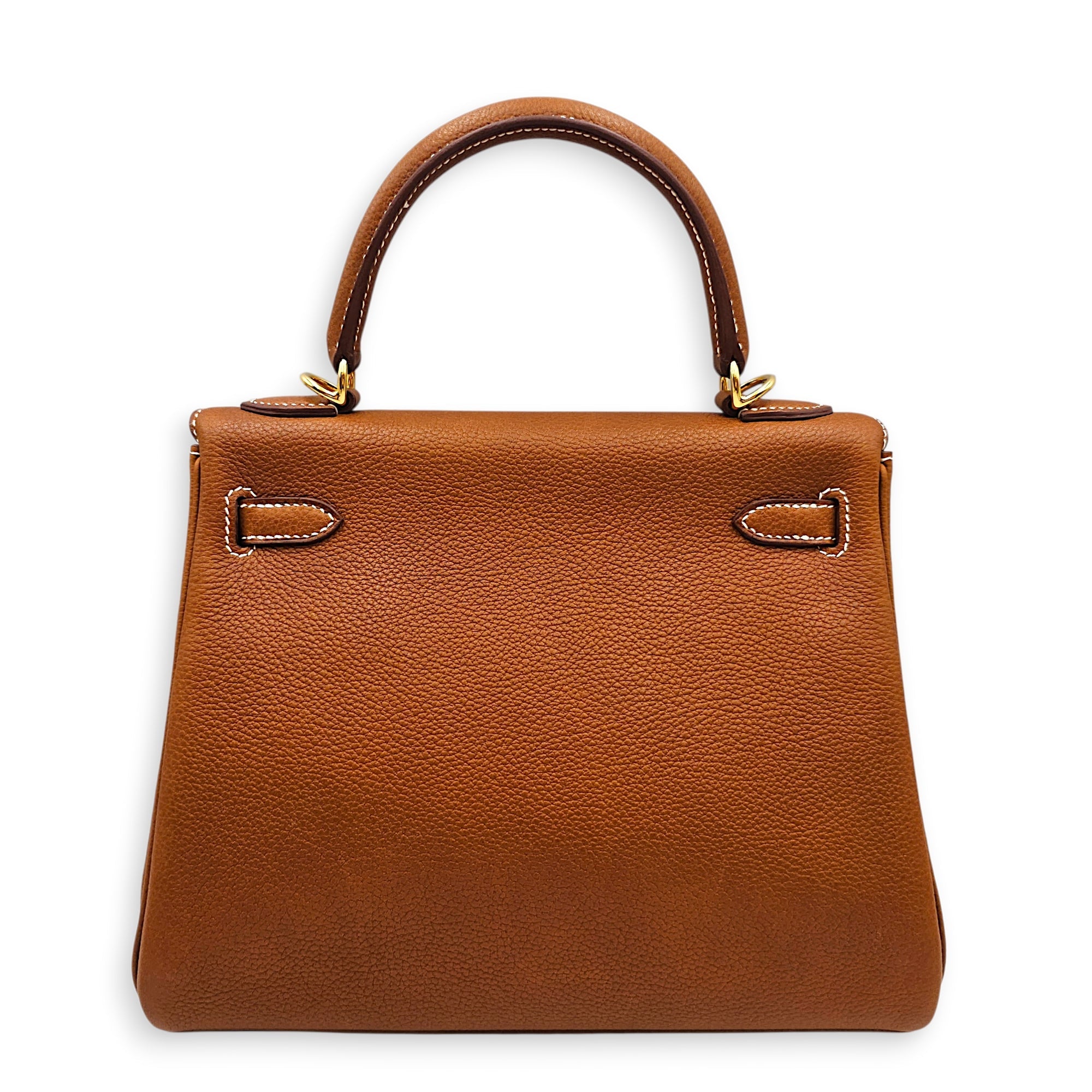Kelly 25 Fauve in Barenia Faubourg Gold hardware CL2511-17389 2