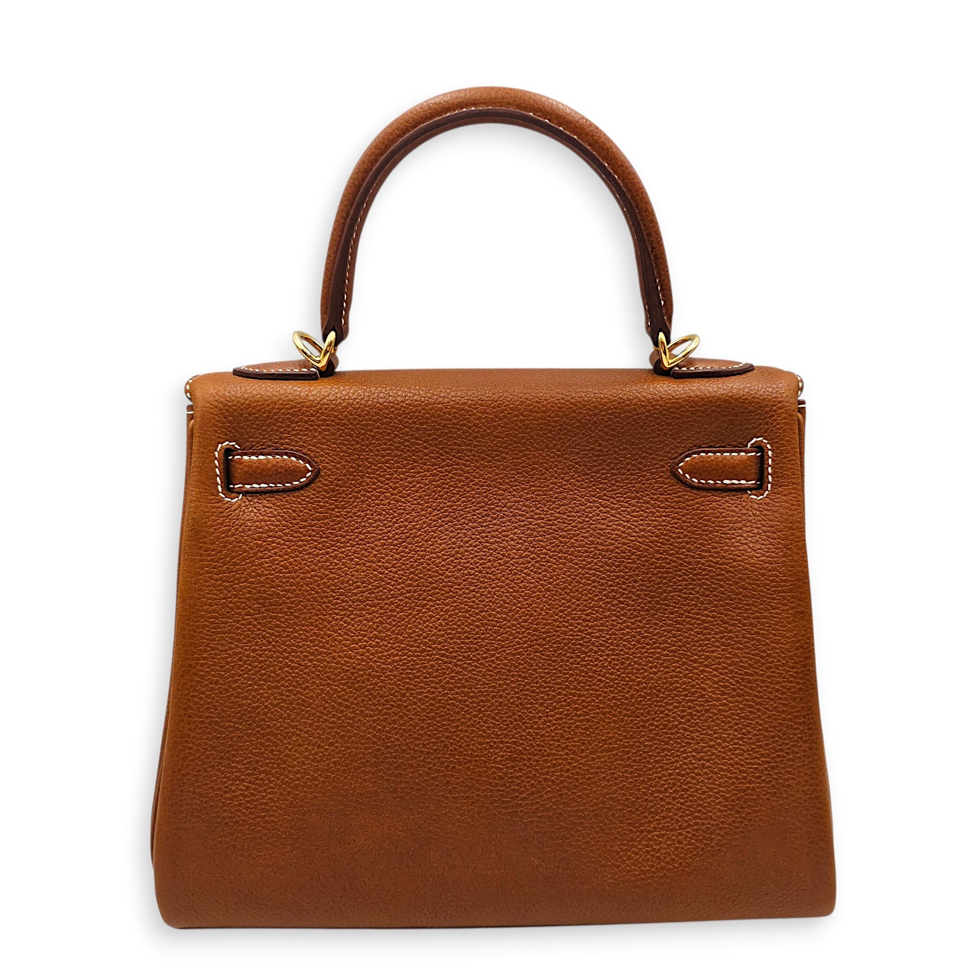 Kelly 25 Fauve in Barenia Faubourg Gold hardware CL2511-17402 2