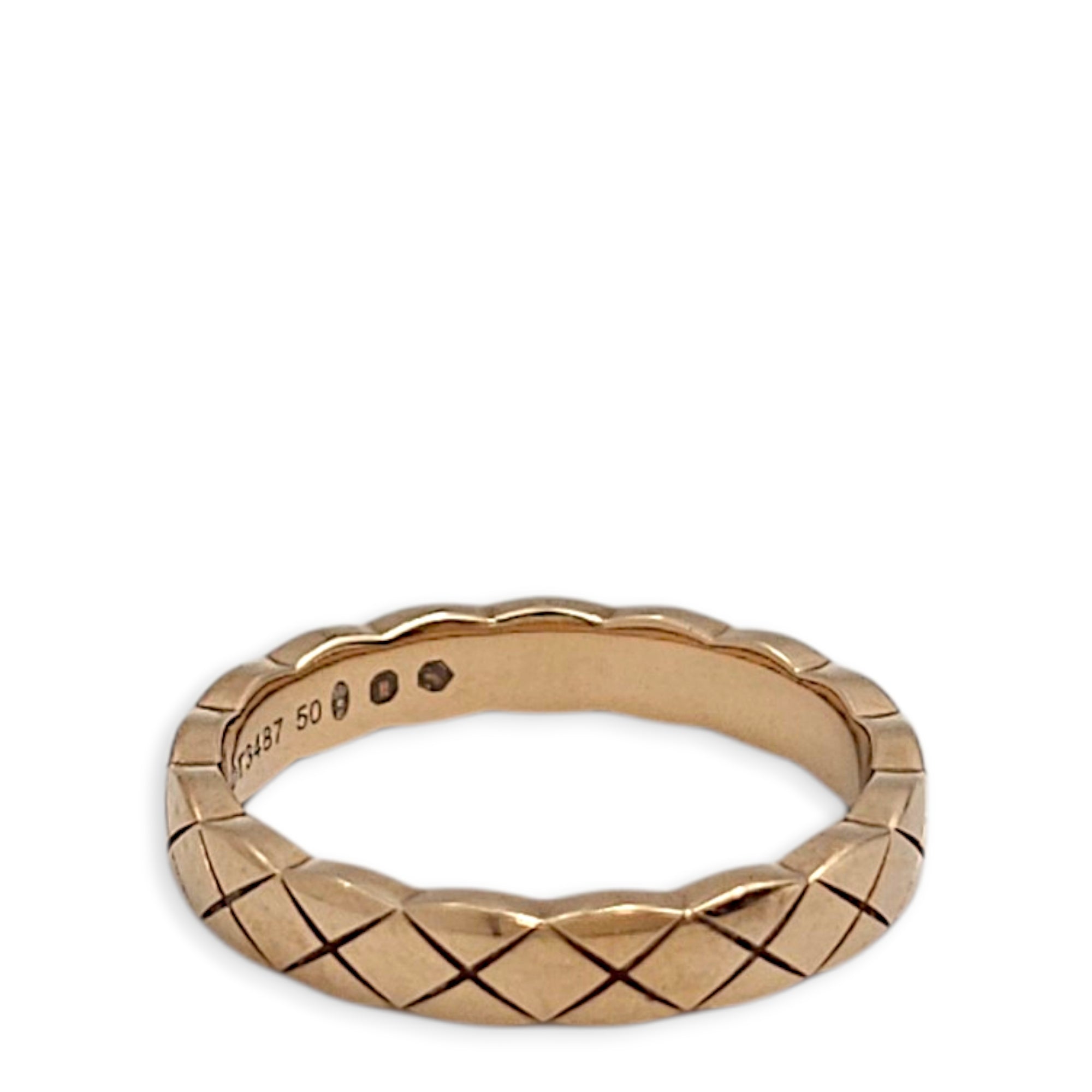 Coco Crush 50 Ring in Beige Gold CL2511-17416 2