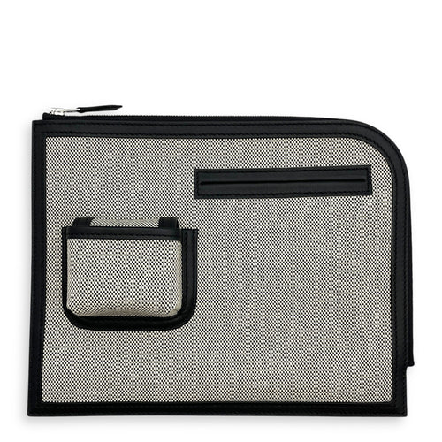 Cargo Voyage Pochette Black in Swift Palladium hardware CL2512-17418 1