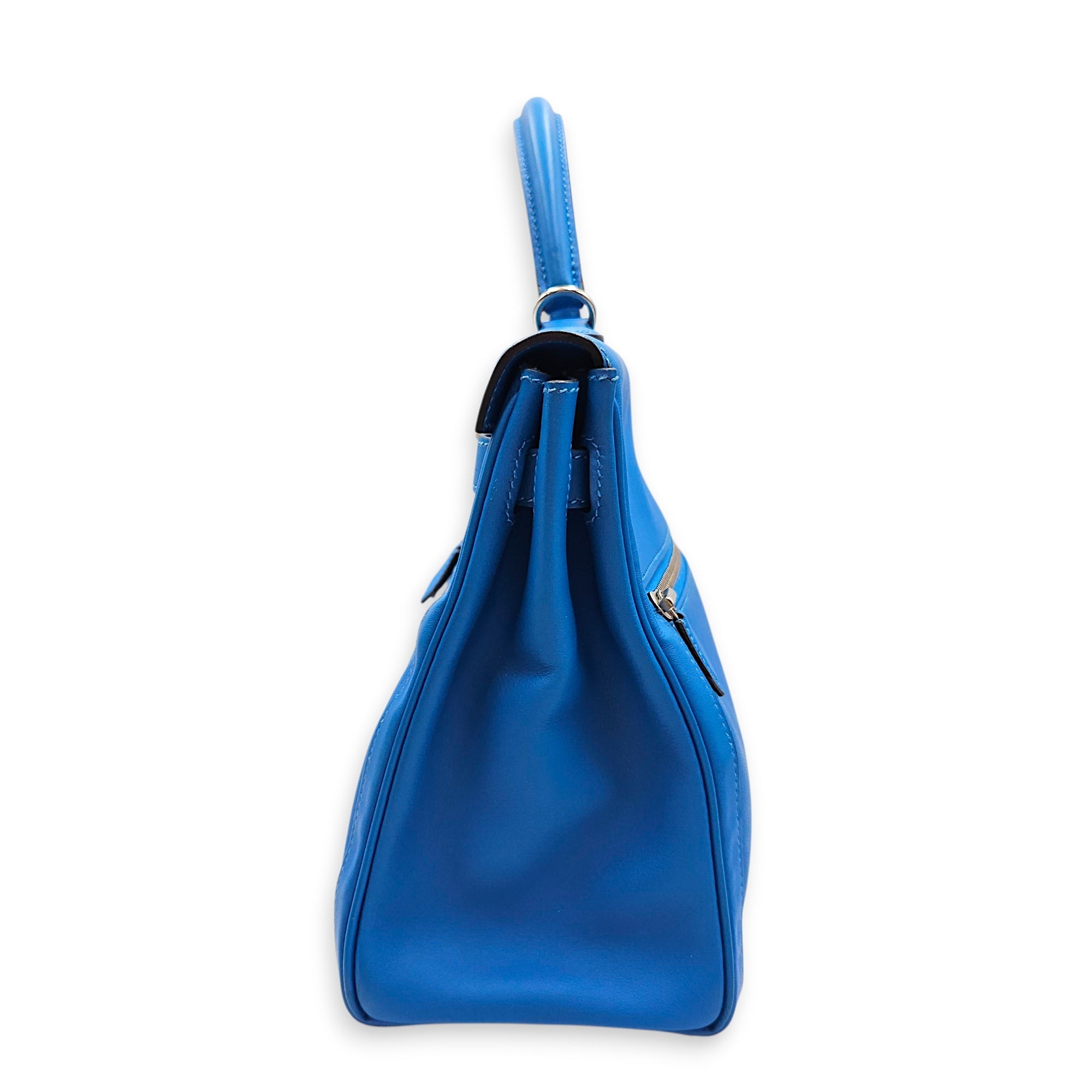 Lakis Kelly 32 Blue Hydra in Swift Palladium hardware CL2512-17498 4