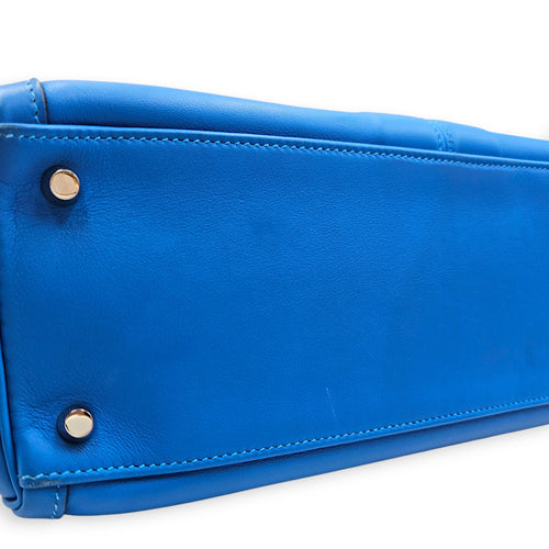 Lakis Kelly 32 Blue Hydra in Swift Palladium hardware CL2512-17498 8