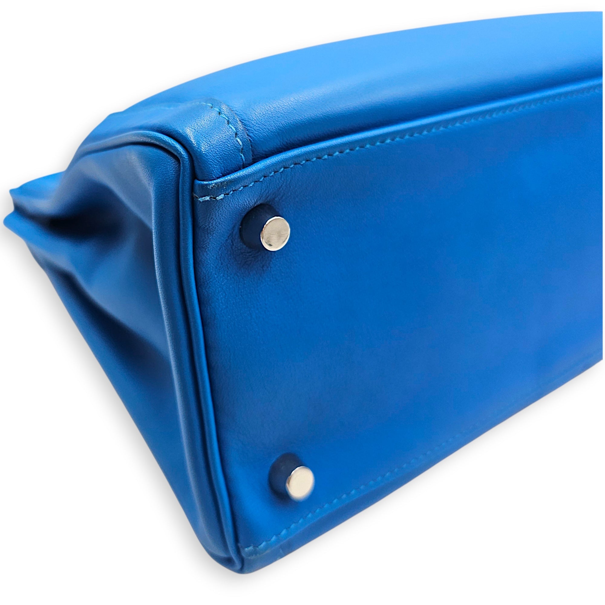 Lakis Kelly 32 Blue Hydra in Swift Palladium hardware CL2512-17498 10