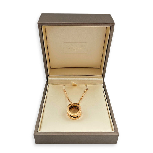 B.zero Pendant Necklace Rose Gold hardware CL2512-17542 2
