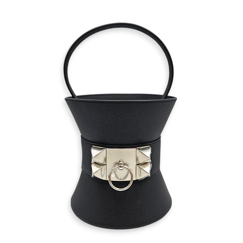 Medor Bag Mini Black in Epsom Palladium hardware CL2512-17556 1