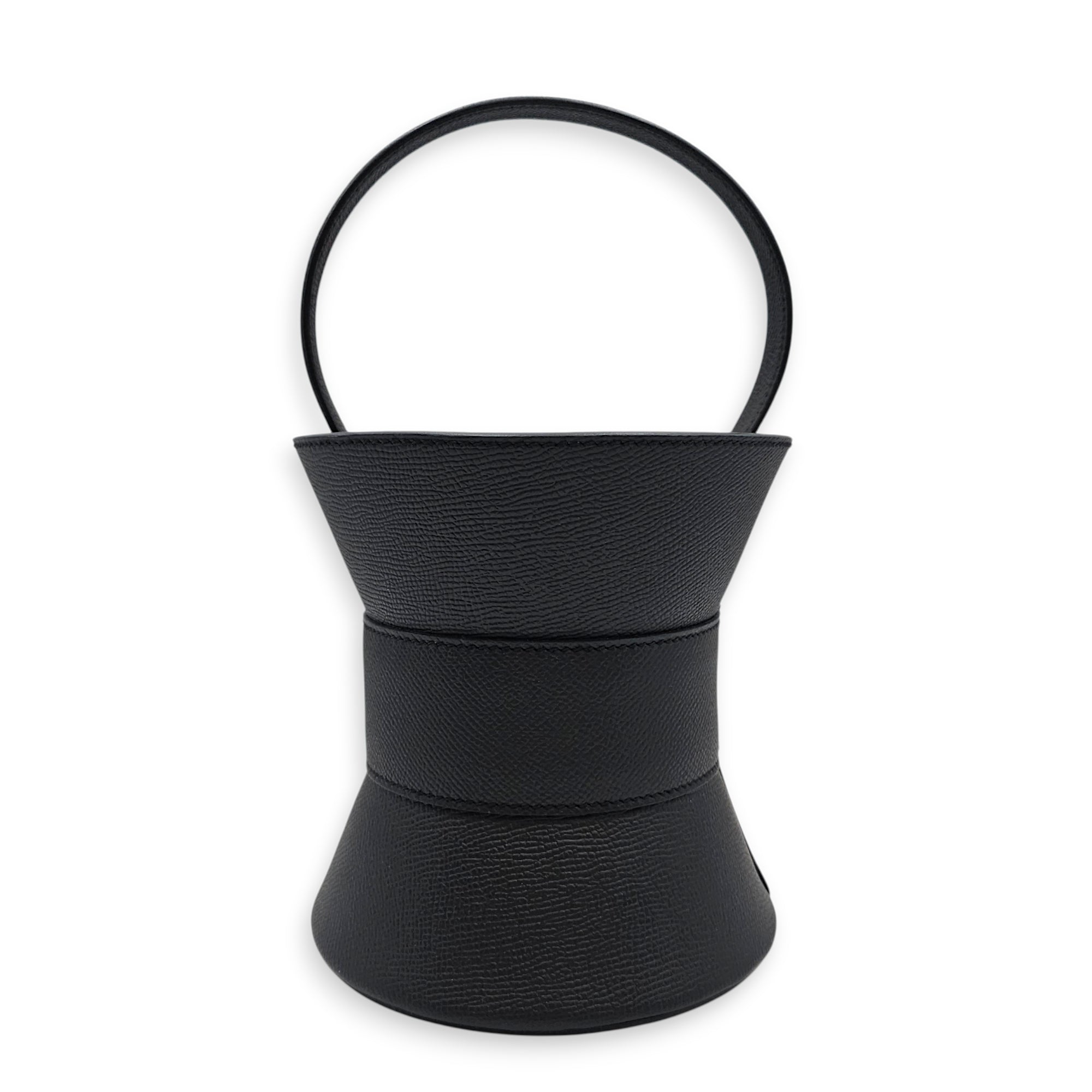 Medor Bag Mini Black in Epsom Palladium hardware CL2512-17556 2