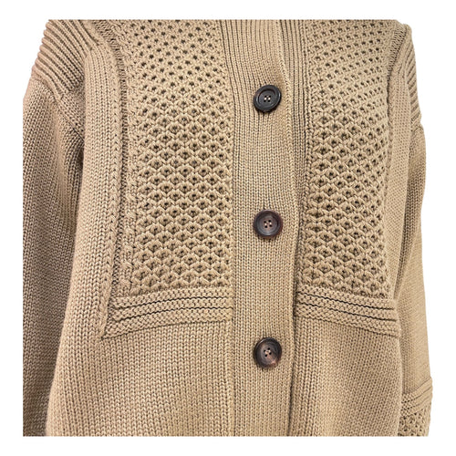Knitted Cardigan Size 42 Others Brown Ready-To-Wear in Cotton CL2512-17557 3