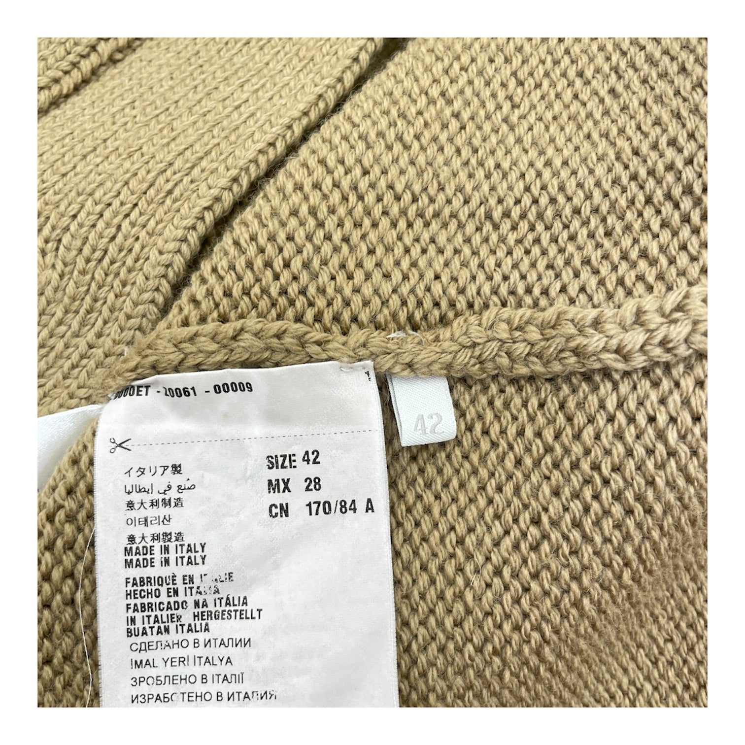 Knitted Cardigan Size 42 Others Brown Ready-To-Wear in Cotton CL2512-17557 5