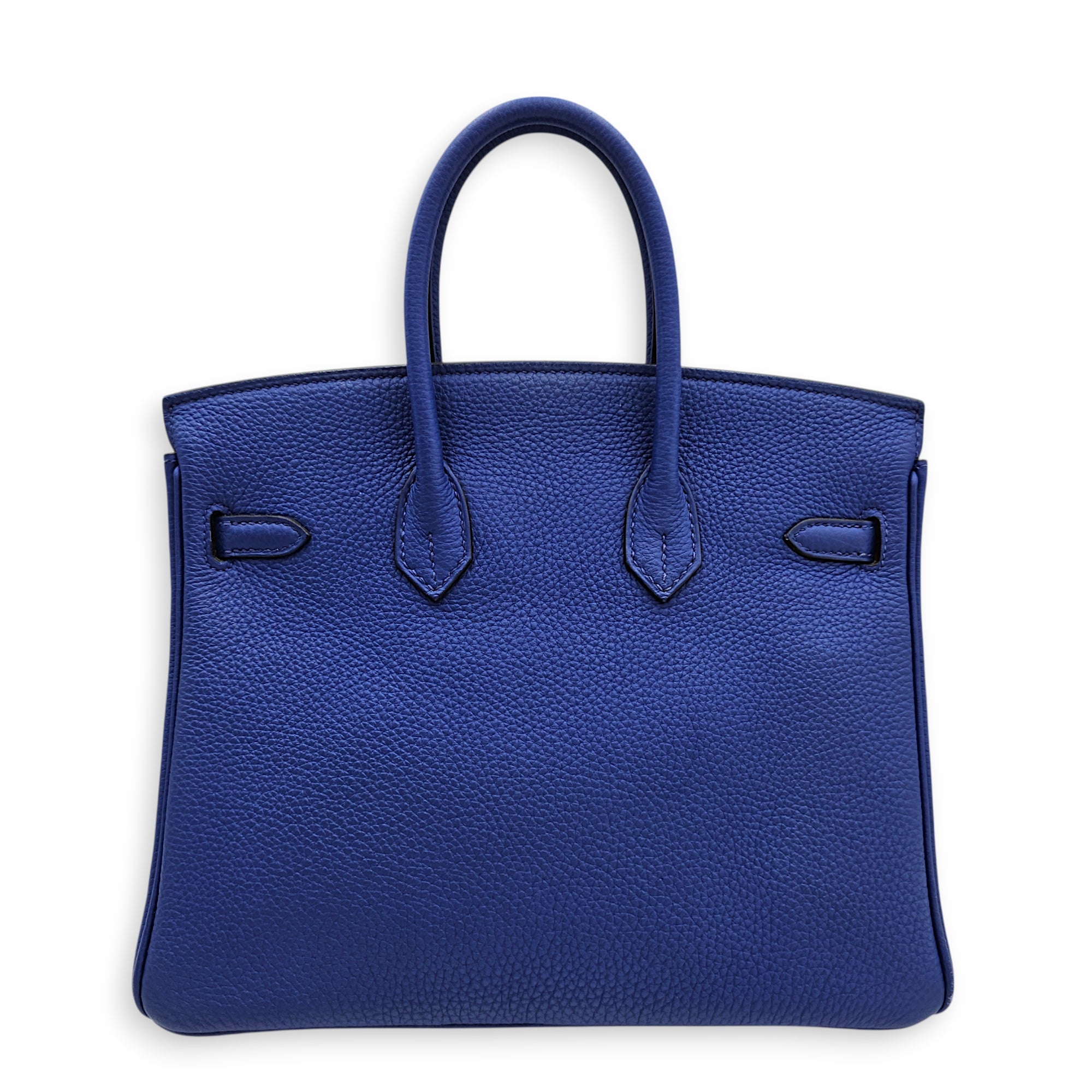 Birkin 25 Blue Electric in Togo Gold hardware CL2512-17621 2