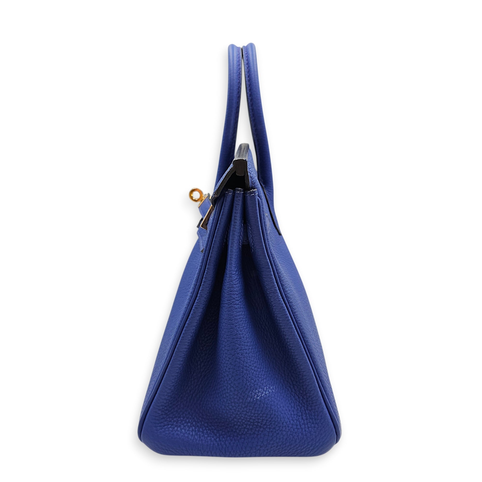 Birkin 25 Blue Electric in Togo Gold hardware CL2512-17621 4