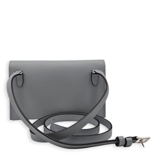 Hermesnap Gris Pantin in Epsom Palladium hardware CL2512-17765 2