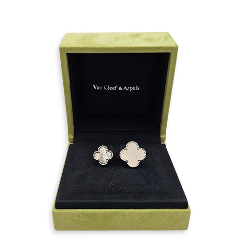 Magic Alhambra Between The Finger. Sz: 52 Ring in White/Grey