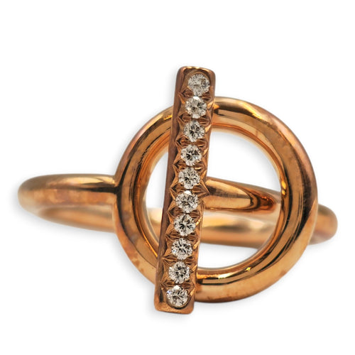 Echappee Hermes, small model, 10D,0.07CT 52 Ring CL2512-17960 1