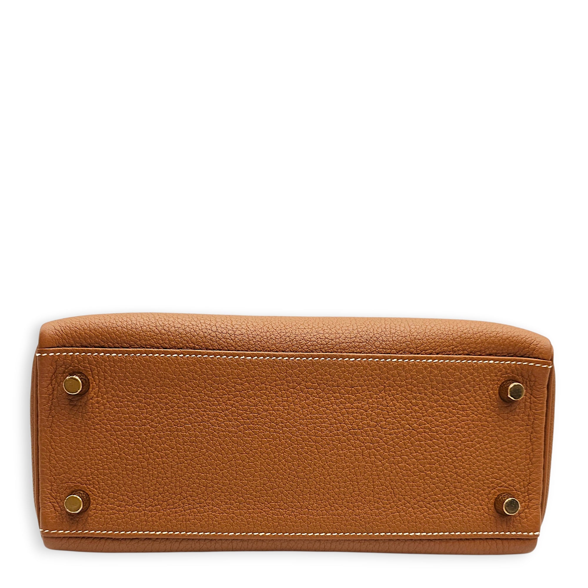 Kelly 25 Gold in Togo Gold hardware CL2512-17964 6