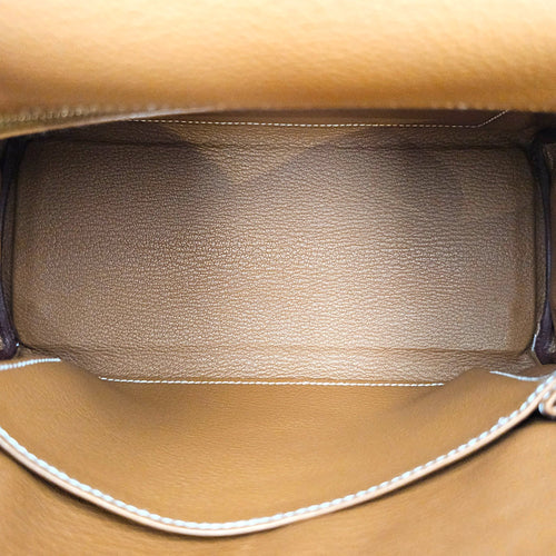 Kelly 25 Gold in Togo Gold hardware CL2512-17964 7