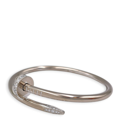 Juste un Clou, Classic Model, Diamonds 15 Bracelet in White Gold Hardware CL2512-17976 3