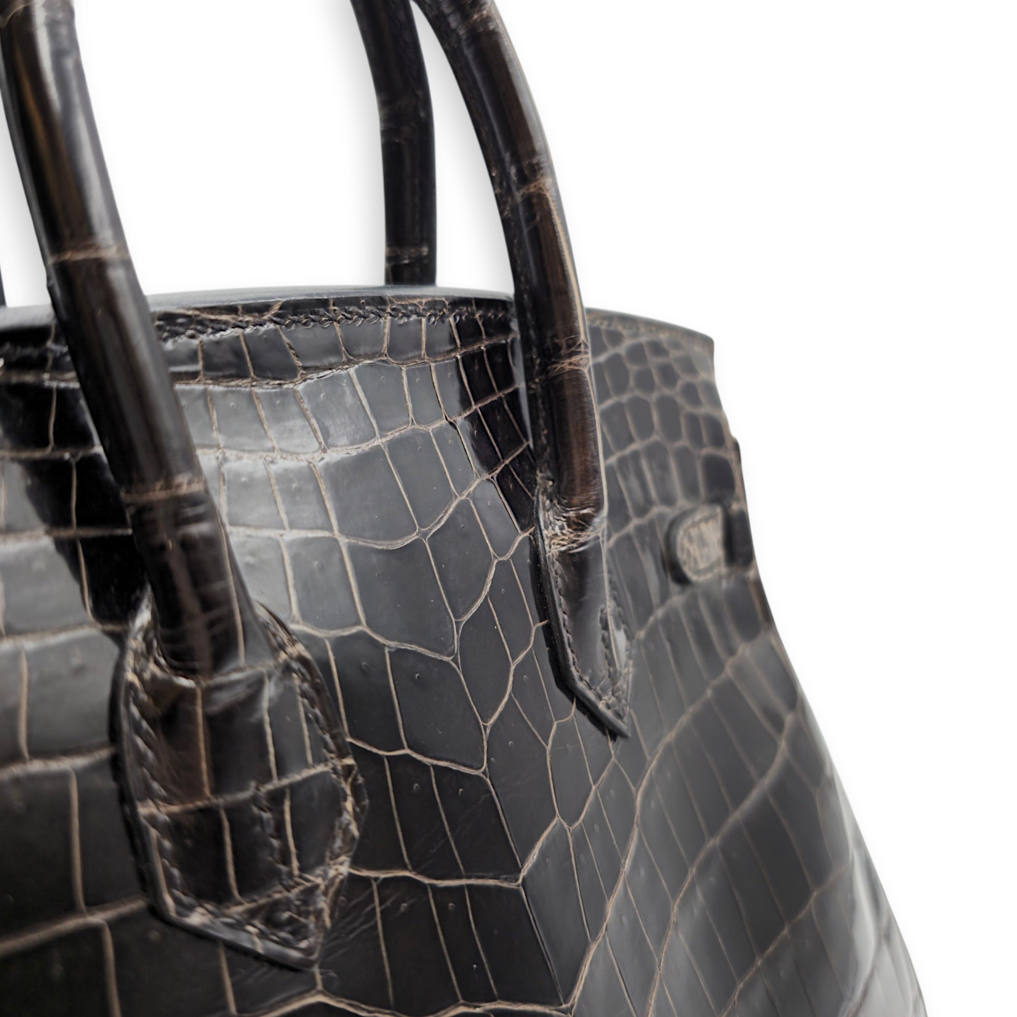 Birkin 25 Graphite in Shiny Niloticus Gold hardware CL2512-17977 8